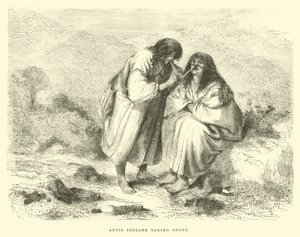 Antis Indians Taking Snuff by Edouard Riou
